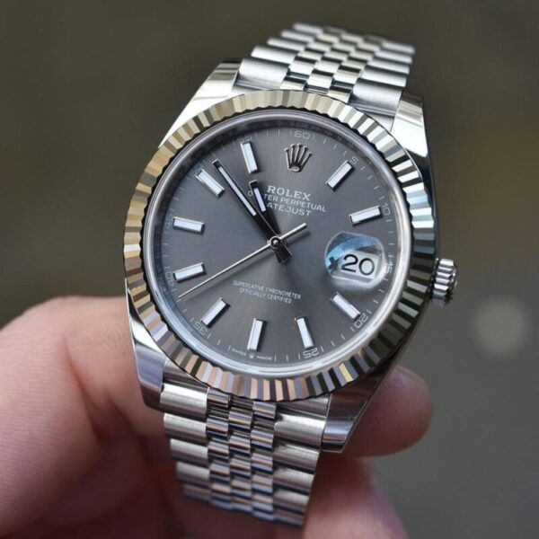 Rolex Datejust 41 Grey Dial First Copy Watch