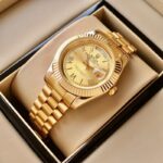 Rolex Day-Date Gold First Copy Watch - Image 2