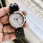 Tissot Black Men's First Copy Watch with Quartz Movement