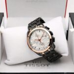 Tissot Black Men's First Copy Watch with Quartz Movement - Image 2