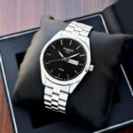 Tissot PR100 Day Date Silver First Copy Watch
