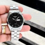 Tissot PR100 Day Date Silver First Copy Watch - Image 2