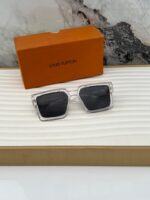 Louis Vuitton Clear Square First Copy Sunglasses - Image 4