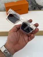 Louis Vuitton Clear Square First Copy Sunglasses - Image 5