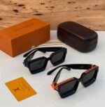 Oversized Square First Copy Louis Vuitton 1.1 Millionaires Sunglasses - Image 9