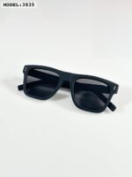 Prada 3835 Matte Black Square Frame Sunglasses - Image 3