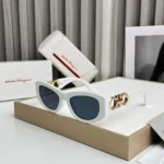 Salvatore Ferragamo Cat-Eye Gancini First Copy Watch