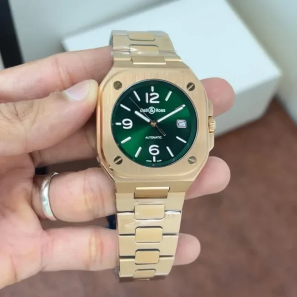 Bell & Ross Urban Green Rose Gold