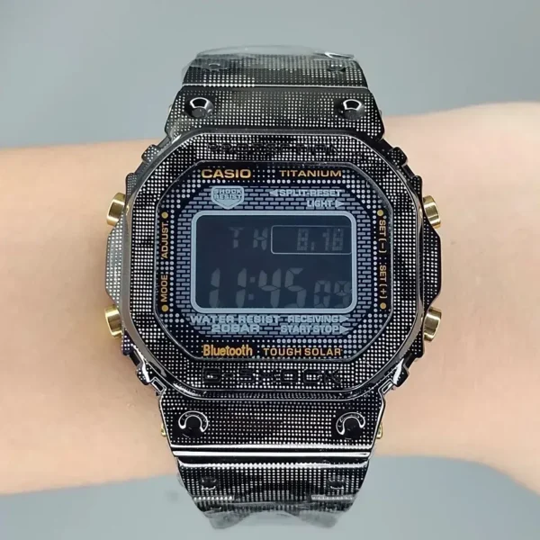 Casio G Shock Digital Metal Watch BW5000 Black