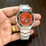 Casio G-Shock Octagonal Stainless Steel Watch - Image 2