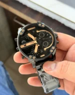 Diesel Big Daddy Black And Rose Gold - Image 2