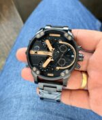 Diesel Big Daddy Black And Rose Gold - Image 5