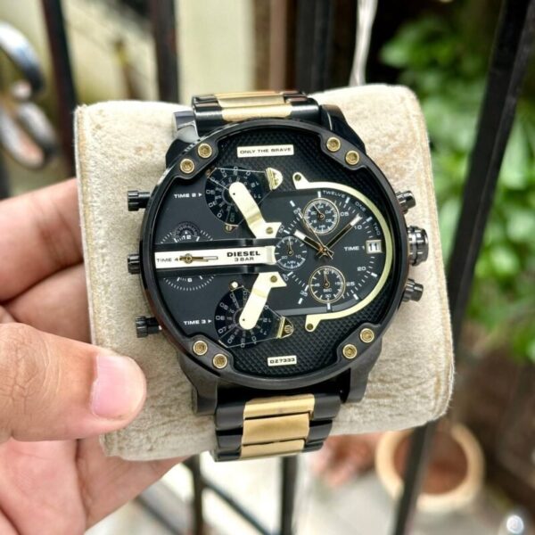Diesel Mr. Daddy 2.0 Chronograph Black Dial