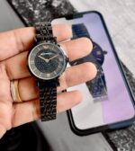 Emporio Armani Women's Black Elegant Watch