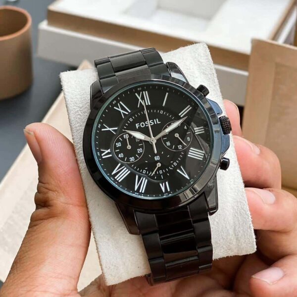 Fossil Chronograph Steel Watch 44MM