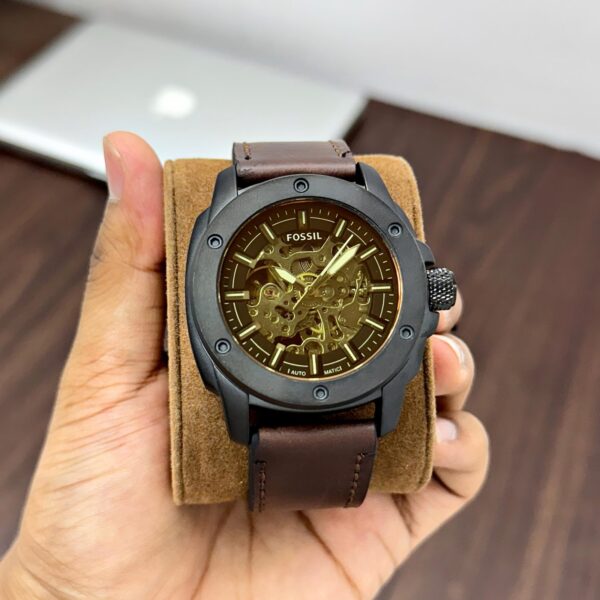 Fossil Modern Machine Automatic Watch – All Black Edition