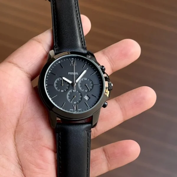 Fossil Neutra Black FS5503 43MM Watch