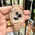 Fossil Rose Gold Analog-Digital Watch