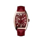 Franck Muller Crazy Hours Curvex Red Dial Watch - Image 3