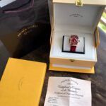 Franck Muller Crazy Hours Curvex Red Dial Watch - Image 5