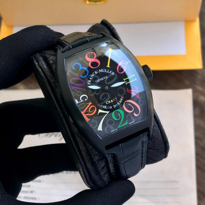 Franck-Muller-Crazy-Hours-Full-Black-Edition-Watch-1 Franck Muller Crazy Hours Full Black Edition Watch - Image 1