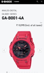G-SHOCK GA-B001 Carbon Resin Watch - Image 4