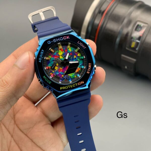 G-SHOCK Octagonal Metal Clad Watch GM-2100-1ADR