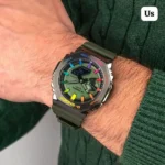 G-Shock CasiOak Green Rainbow Edition - Image 4