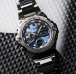 G Shock G Steel Classic Black Silver Automatic Watch - Image 2