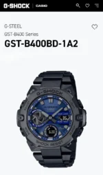 G Shock G Steel Classic Black Silver Automatic Watch - Image 4