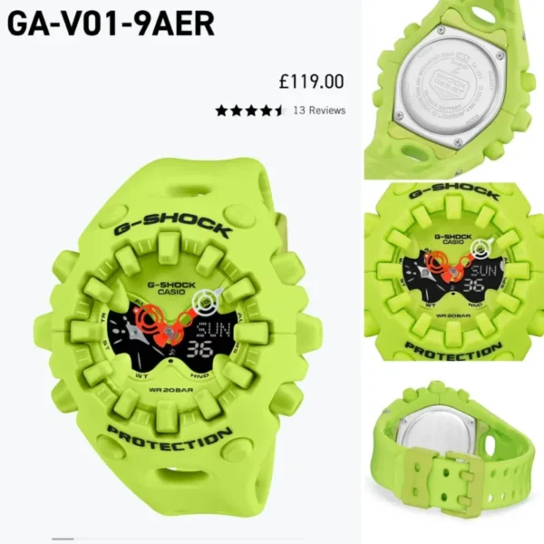 G Shock GA-V01 Digital Sport Watch