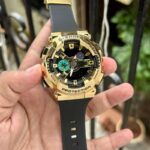 G-Shock GM-110 Black Gold Stainless Steel Watch