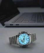 G-Shock GM-2100D Silver Ice Blue First Copy - Image 2