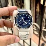 G-Shock GM-2110D Full Metal Silver Navy Watch - Image 3