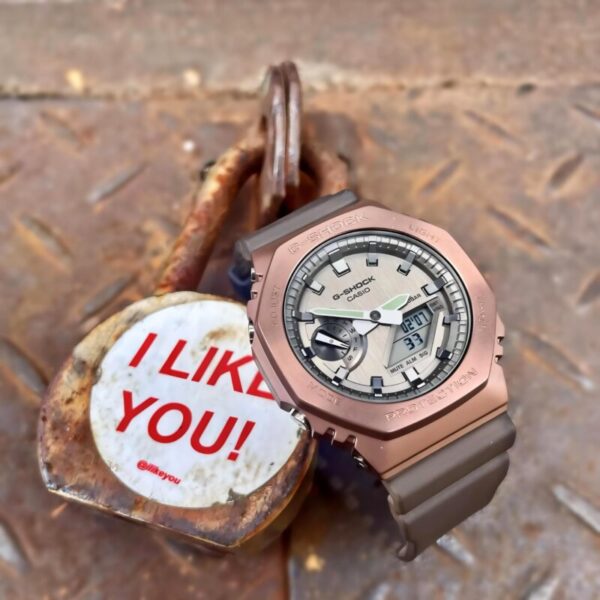 G Shock GM2100 Rose Gold Edition