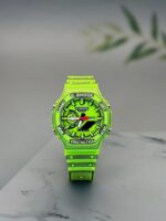 G Shock Ga-2100 Manga Edition Green