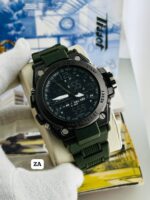 G-Shock Metal Look Analog-Digital Watch - Image 5