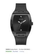 Guess Phoenix Square Black Dial Quartz Watch - Image 3