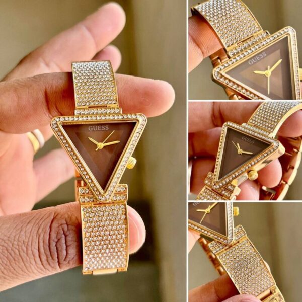 Guess Rose Gold Diamond Bracelet Watch