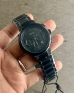 Hugo Boss Trace Series Chronograph Black Dial Watch
