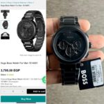 Hugo Boss Trace Series Chronograph Black Dial Watch - Image 2