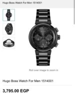 Hugo Boss Trace Series Chronograph Black Dial Watch - Image 3