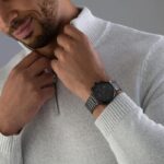 Hugo Boss Trace Series Chronograph Black Dial Watch - Image 6
