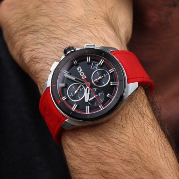 Hugo Boss Volane Black Chronograph Watch