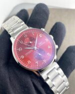 IWC Schaffhausen Red Dial 42mm Chronograph - Image 2
