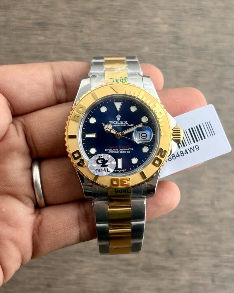 Rolex-Yacht-Master-Semi-ETA-3235-Automatic-Watch-1 Tissot 1853 White Chronograph First Copy Watch - Image 1