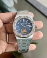 Audemars Piguet Blue Dial White Gold Bracelet Automatic 40mm