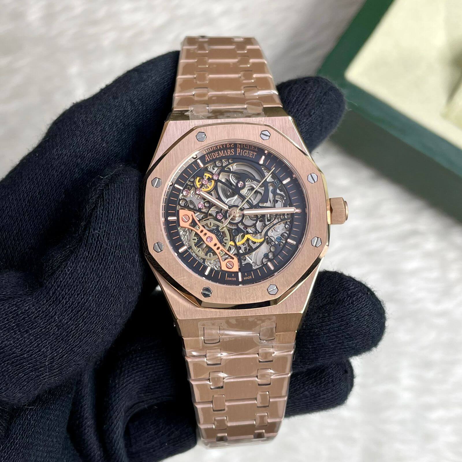 Audemars-Piguet-Royal-Oak-40mm-Automatic-Metal-Strap-1 Audemars Piguet Royal Oak 40mm Automatic Metal Strap - Image 1