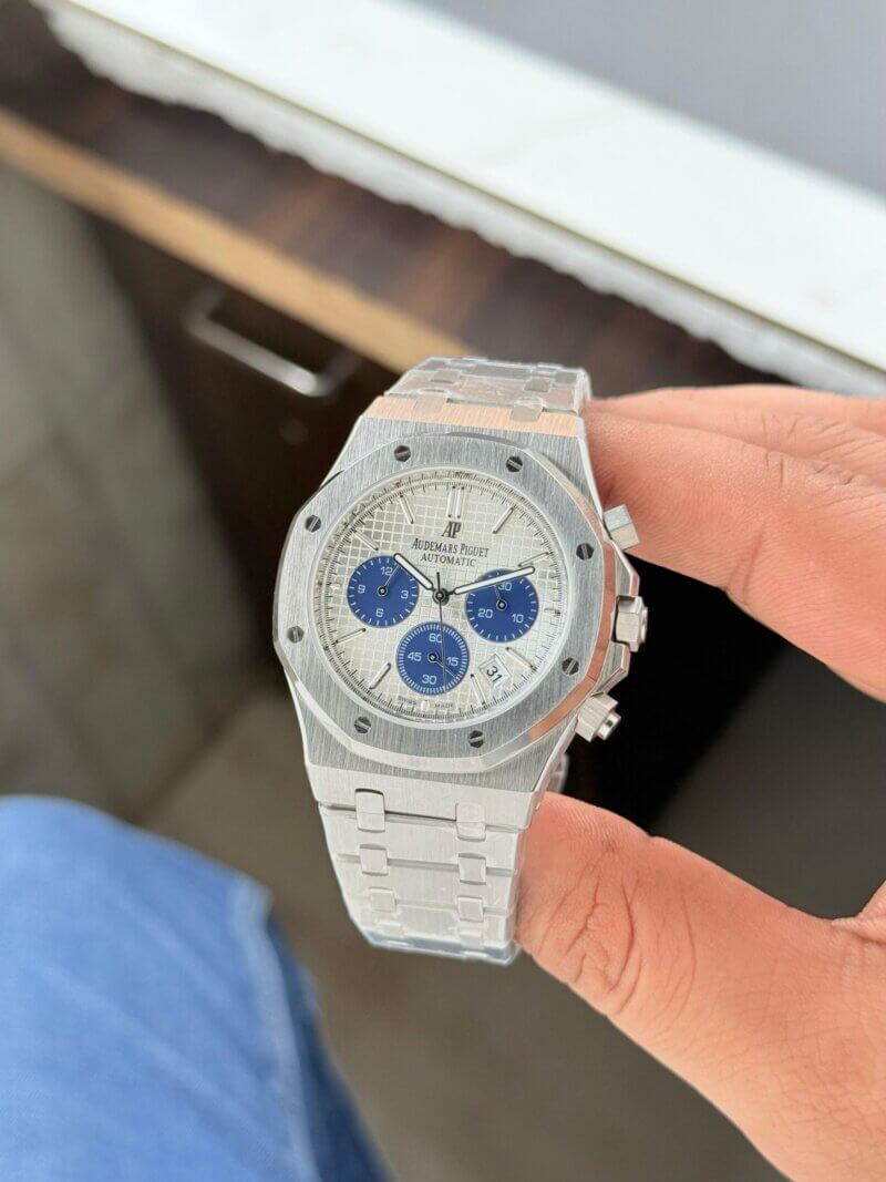 Audemars-Piguet-Royal-Oak-Chronograph-41mm-Quartz-1 Audemars Piguet Royal Oak Chronograph 41mm Quartz - Image 1