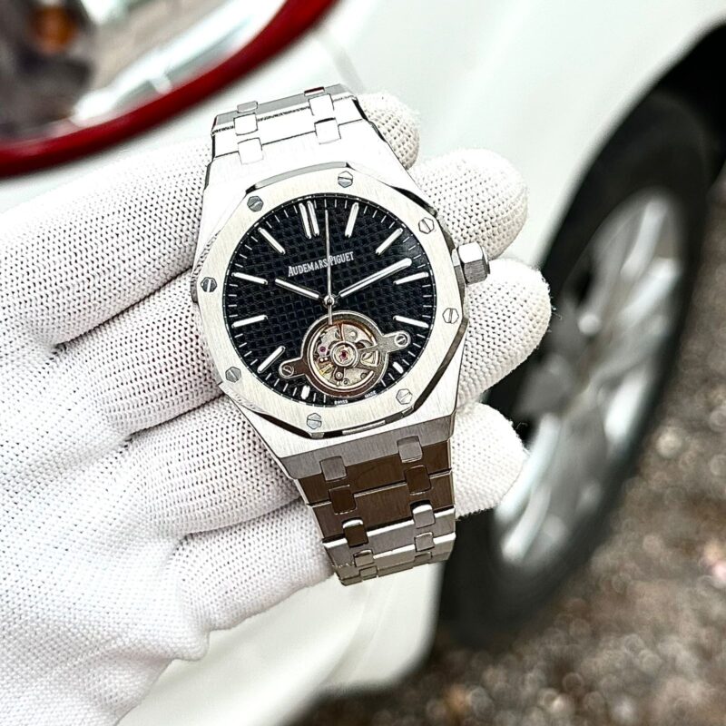 Audemars-Piguet-Royal-Oak-Flying-Tourbillion-Black-Dial-41mm-Automatic-1 Audemars Piguet Royal Oak Flying Tourbillion Black Dial 41mm Automatic - Image 1